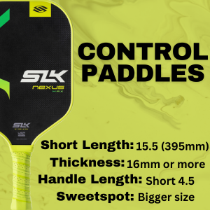 Control Pickleball Paddles